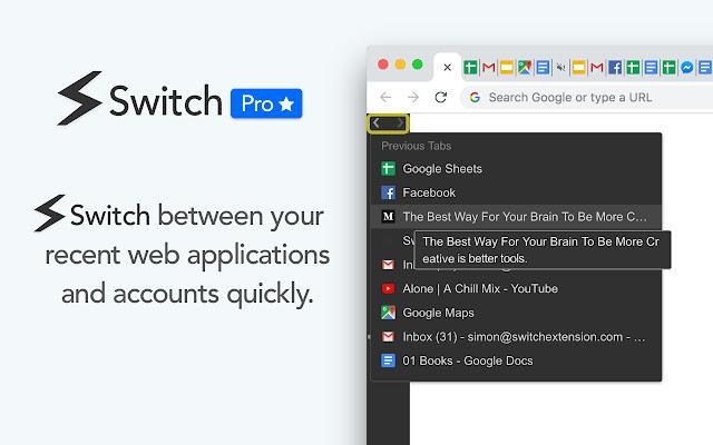 Switch Extension - The Best Productivity App