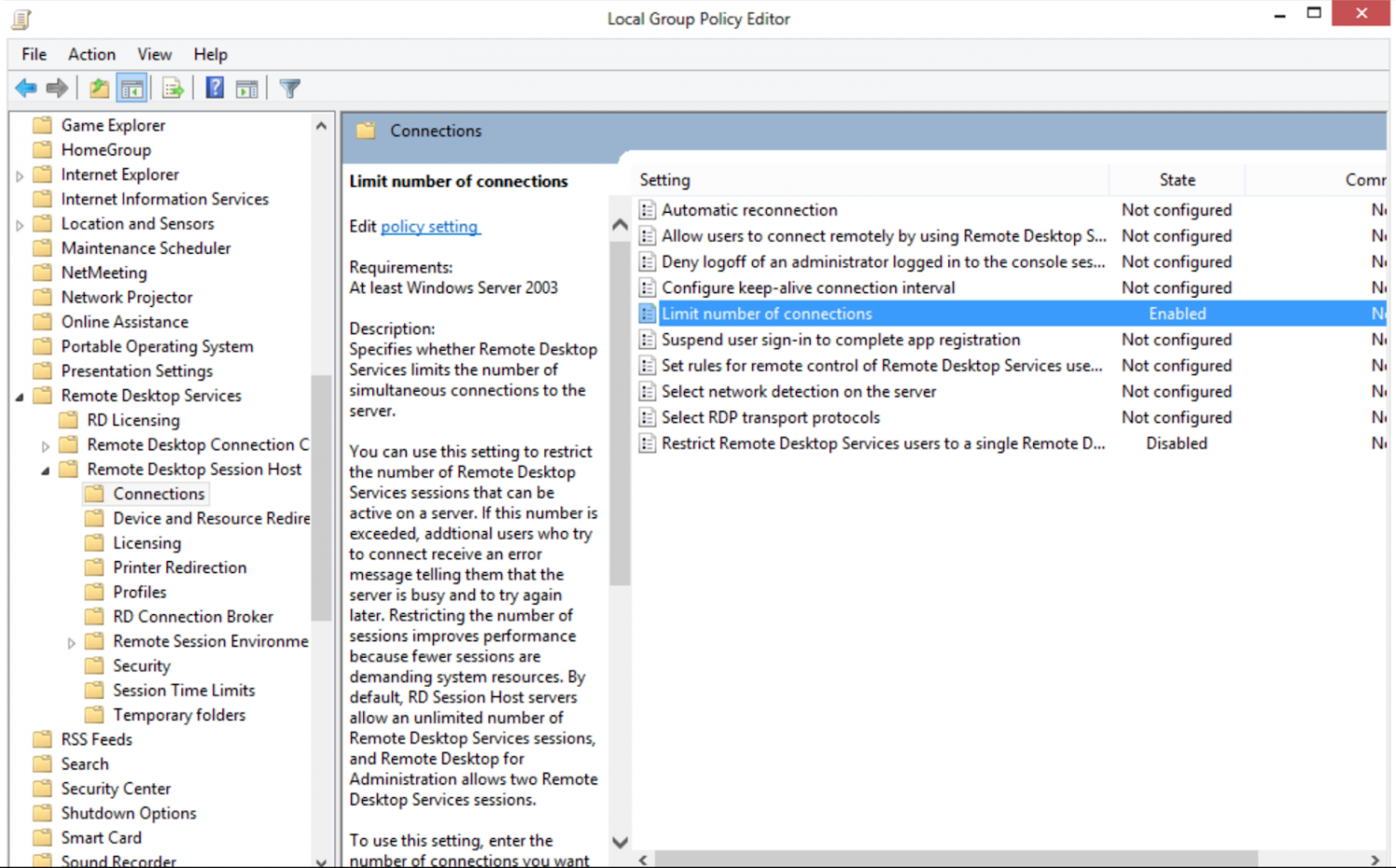 manage multiple remote desktop connections windows 10